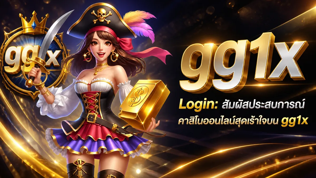 gg1x โค้ด: รับสิทธิพิเศษพร้อมเล่นสล็อตแตกง่าย 2026
